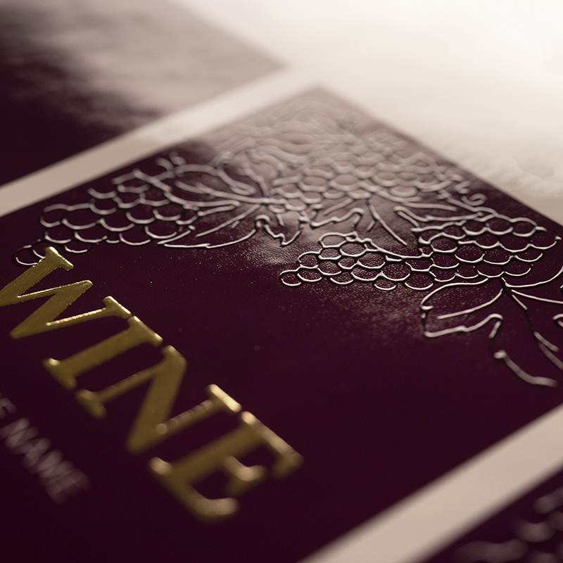 projektowanie etykiet na wino